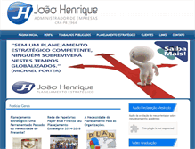 Tablet Screenshot of joaohenrique.com